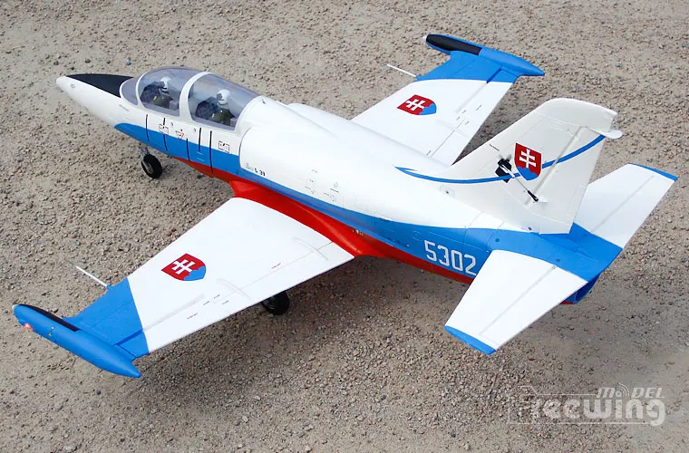 Freewing Electric RC 80 jet Plane 80mm EDF L-39 Albatros Plane 6s