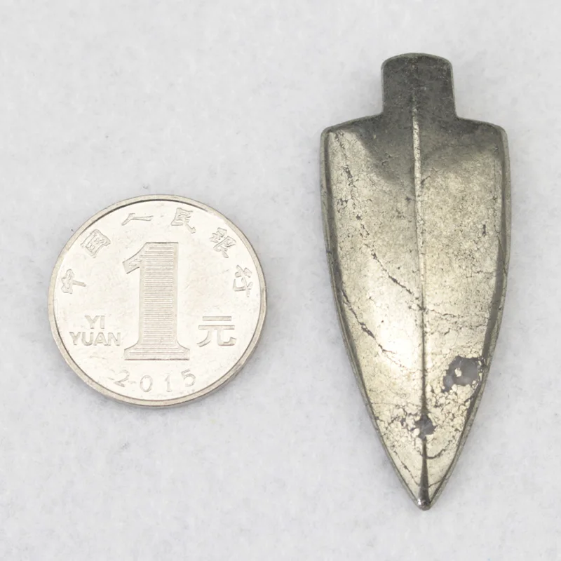 22x52mm Arrow Shape Nautral Pyrite 3 Pendants Natural Stone Diy Loose Beads For Jewelry Making Wholesale !