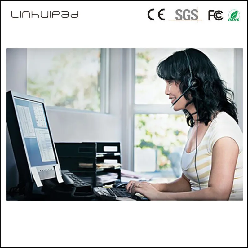 Linhuipad 58มิลลิเมตรสีดำกลวงรองหูโฟมสำหรับP Lantronics SP11 H251ชุดหูฟังหูฟังเบาะ2คู่/ล็อต
