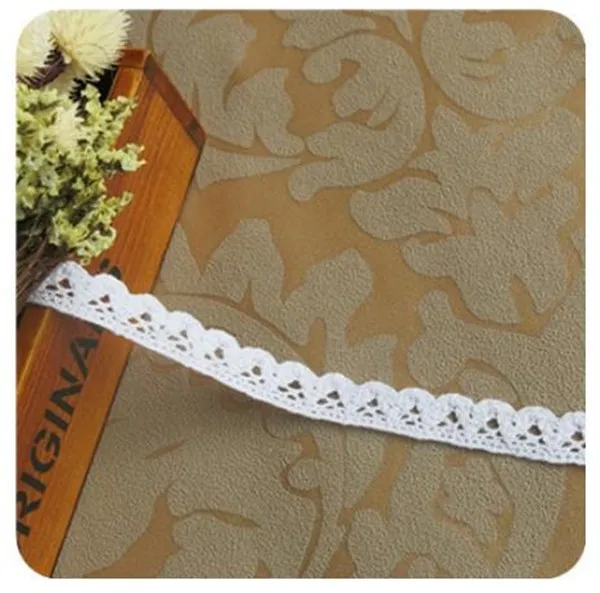 Nastro In Pizzo Bianco In Cotone - 12 Metri, Larghezza 2,8 Cm, Uncinetto, Per Cucito, Artigianato, Decorazioni Nozze E Scrapbooking