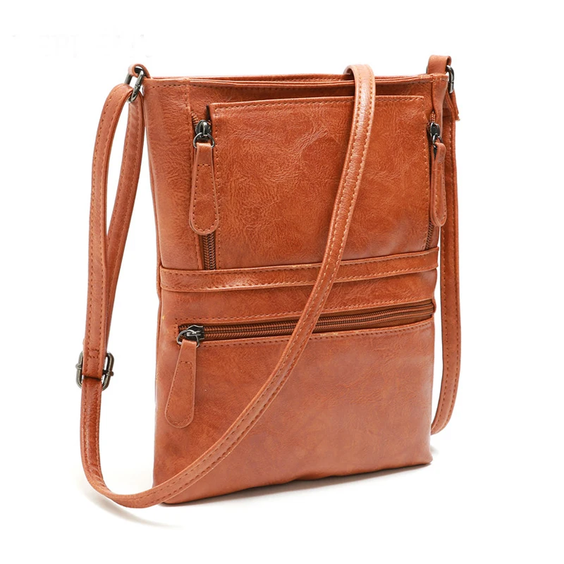 REPRCLA Vintage Umhängetaschen für Frauen Messenger Taschen Hohe Qualität Leder Handtasche Weibliche Schulter Tasche Bolsa Feminina – Detail 7