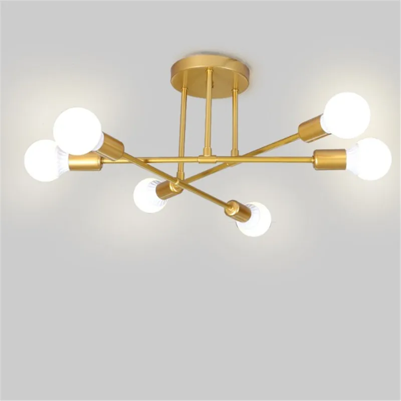 

New Modern Ceiling Chandelier Lamp Nordic Dining Room Kitchen Light Designer Surface Mounted Ceiling Lamps Avize Lustre Lighting