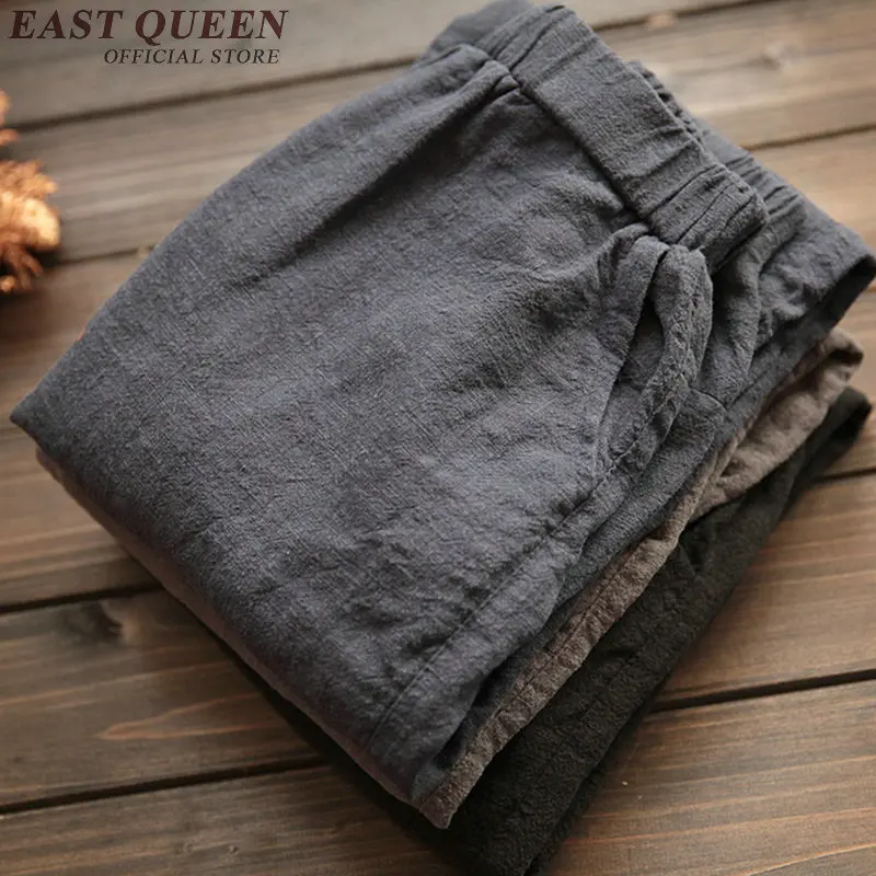 Phụ nữ quần linen 2018 new linen quần phụ nữ NN0459 H