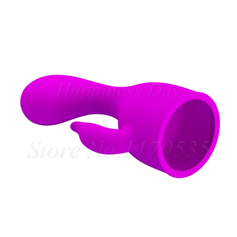 G Spot AV Rod Stick Vibrators Headgear Magic Wand Attachment Clitoris Massager Vibration Head Cap Accessories Sex Toys For Women