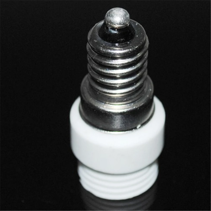 E14 TO G9 Adapter Conversion Socket High Quality Ceramics Material Fireproof  Lamp Holder