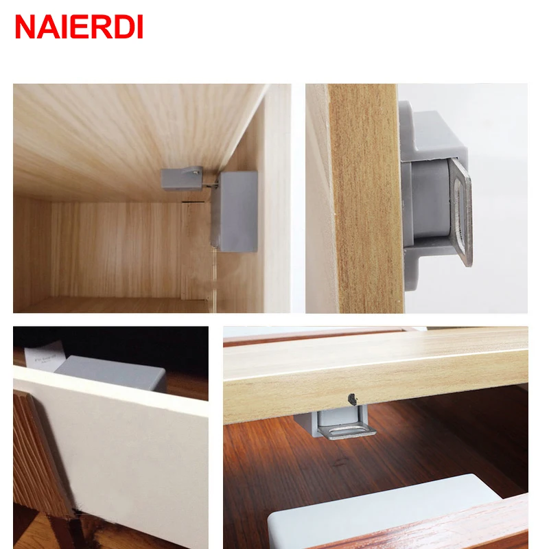 NAIERDI-cerraduras electrónicas inteligentes digitales para armario, cerradura con Sensor Invisible, cajón con tarjeta EMID IC, herrajes para muebles