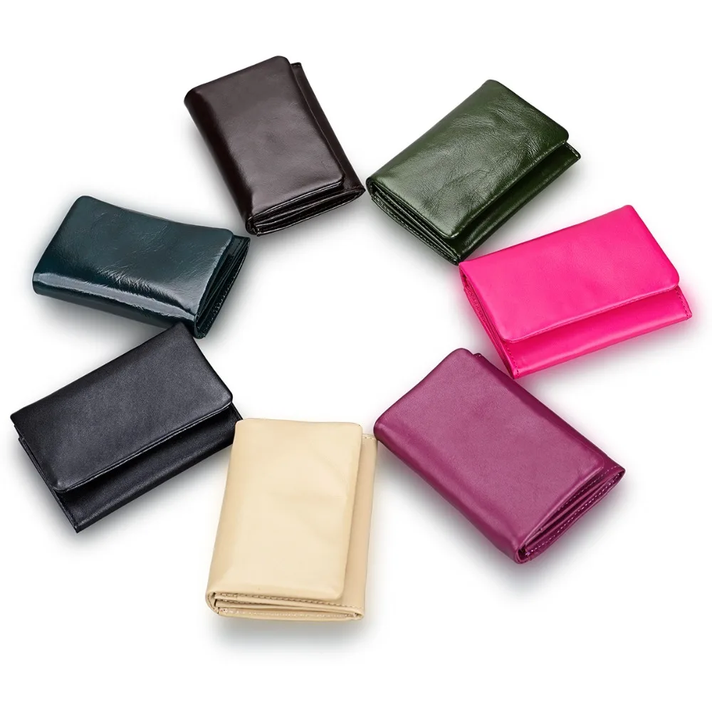 

Light Multi-Function Wallet Top Quality Women Wallets Soft Genuine Leather Female Small Candy Colors Coin Pocket Wallets