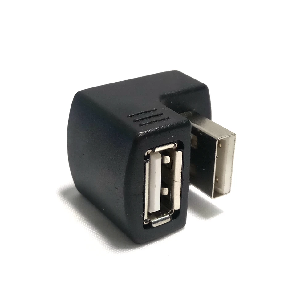 をニューライトアングルusb 2 0アダプタaオスメス延長90 180 360 degre