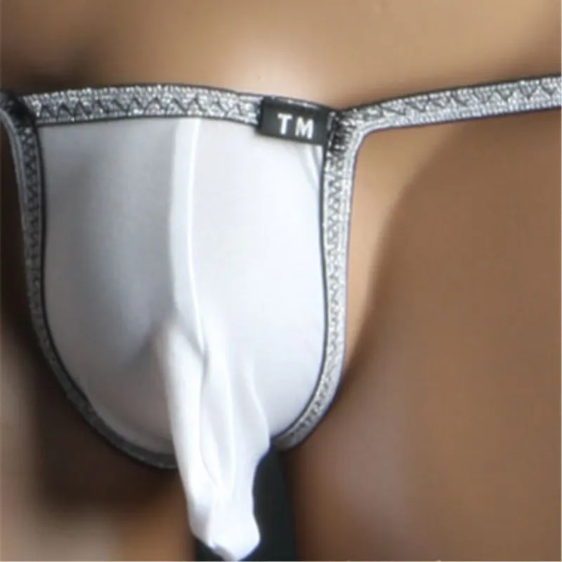 2018 New Men Thongs G-String Solid Underwear Fashion Panties High Quality Seamless T-back Strong Men Sexy Gay Men Underwear