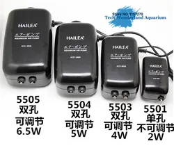 Ultra-quiet adjustable air pump for aquarium HAILEA ACO-55 series oxygen pump fish tank aerator increase air pump