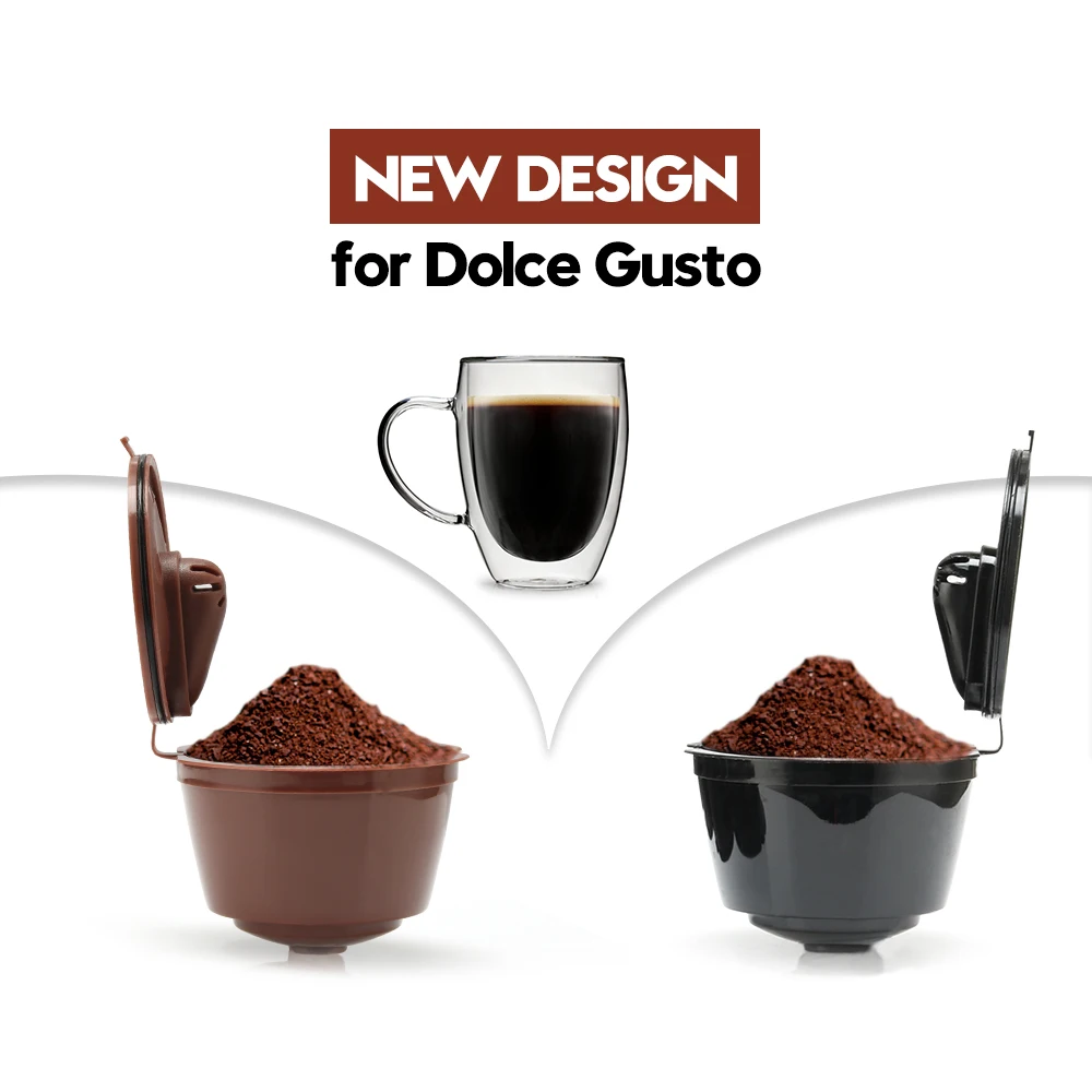 สำหรับ Nescafe Dolce Gusto 3rd Generation ตัวกรองกาแฟตะกร้าสแตนเลส Mech Reusable แคปซูลกาแฟ Dripper