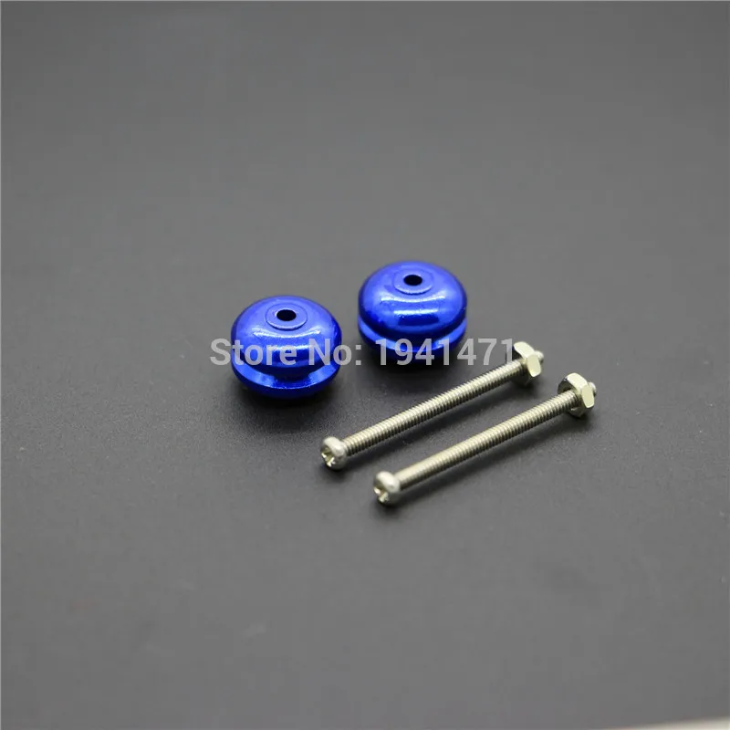 RFDTYGR 4Pcs Copper Colored Mass Damper Block Self-made Parts Tamiya Mini 4WD Copper Colored Mass Damper Block 94843/15392