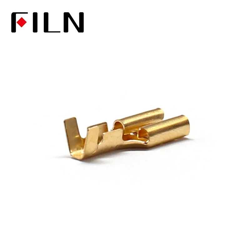 100pcs 6.3mm Female Spade Crimp Terminals Electrical Sleeve Wire Wrap Connector with waterproof cover for rocker switch