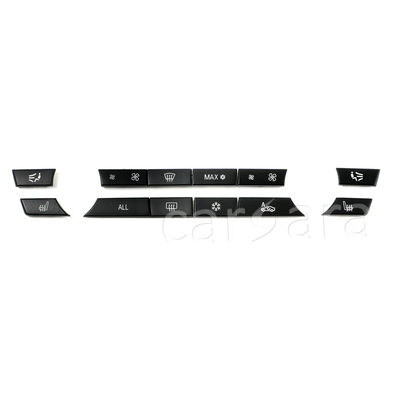 Air Conditioning switch buttons for middle end BMW 5 Series / 5 Series GT / 6 Series / 7 Series with 12 buttons