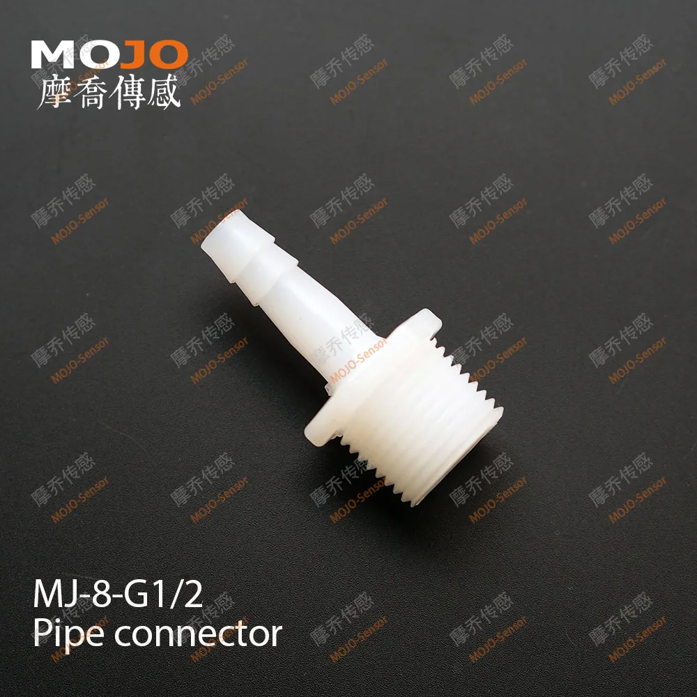 

2020 Free shipping!(100pcs/Lots) MJ-8-G1/2 hose joint 8mm to G1/2" male thread connector pipe fitting