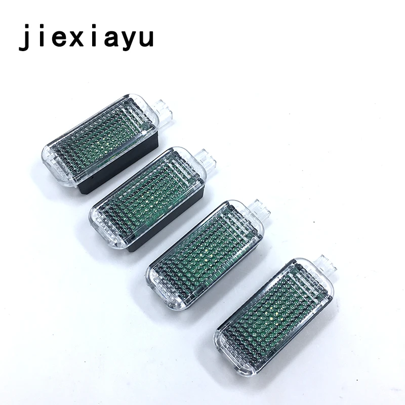 1 zestaw światła LED wnętrza Footwell i kabel do golfa Jetta MK5 MK6 Passat B6 B7 Tiguan Seat Octavia Leon 3AD 947 409 — zdjęcie 3