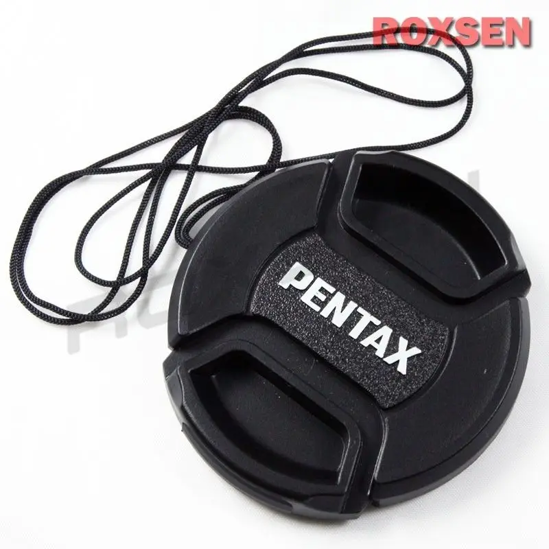 62mm 62mm Snap-on Pinch Lens Cap for Pentax PK K mount DA AF manual camera lens K3 K50 KS2 K5 K30 K52 K5II 18-135mm