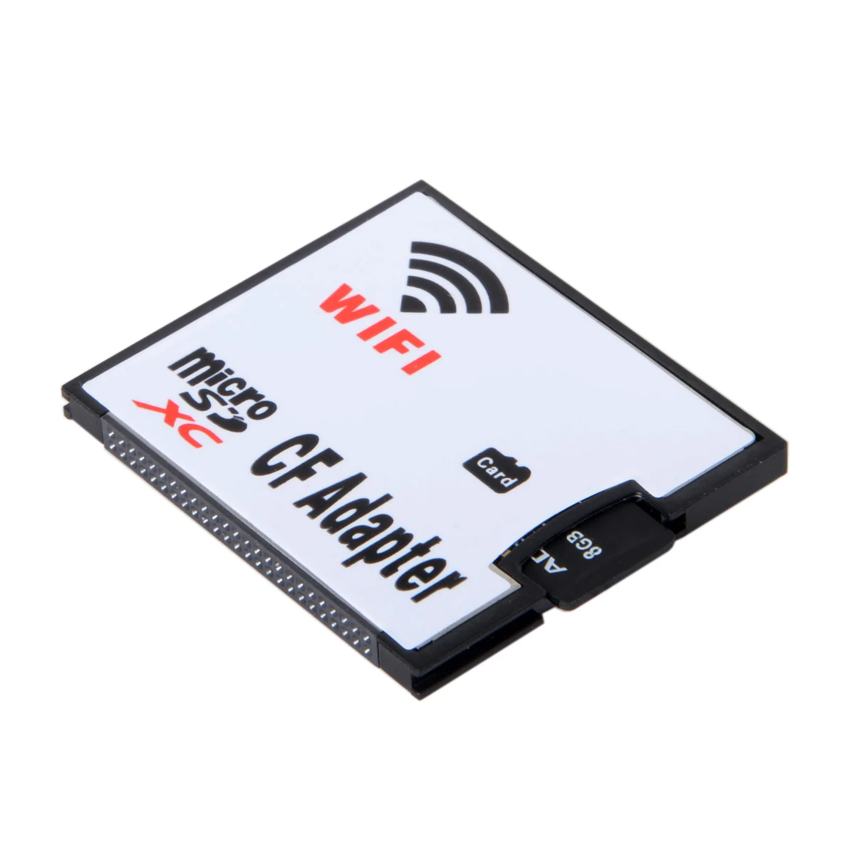 Cy adaptador de wifi cartão de memória tf micro sd para cf compacto cartão flash kit para câmera digital