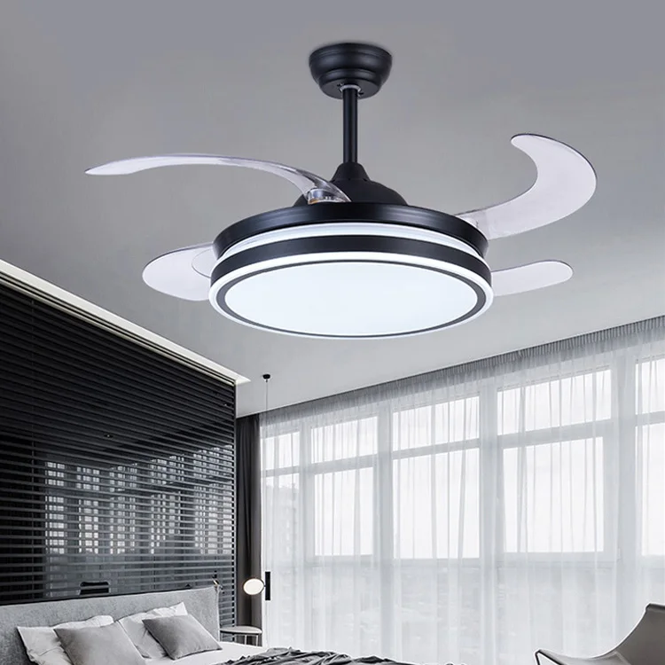 Air purifying ceiling fan negative ion air purification fan with lamp invisible ceilng fan lamp