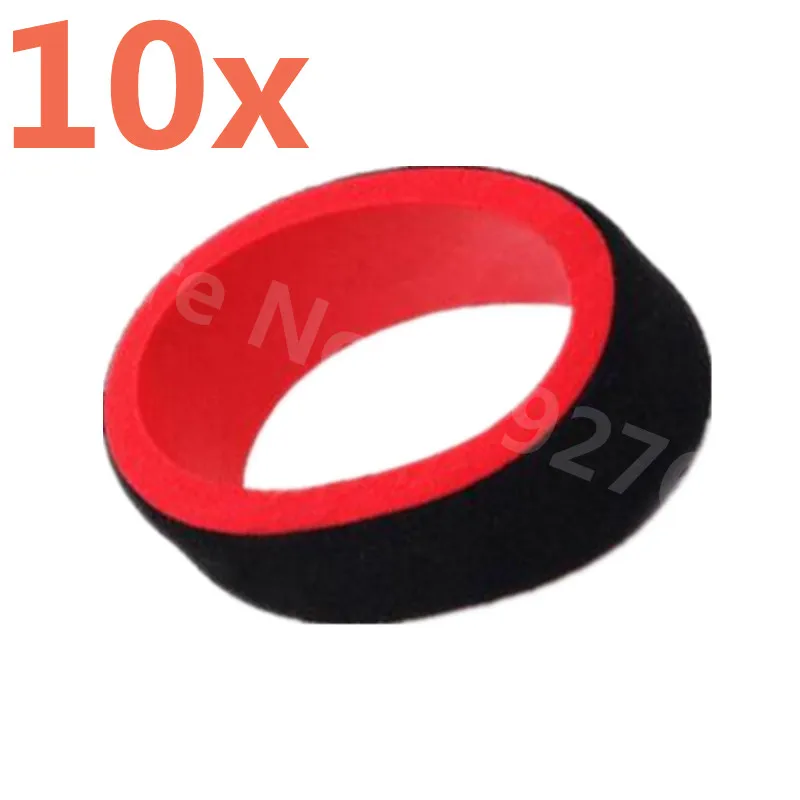 10Pcs 2-Color RC Cars Transmitter Steering Wheel Foam Grip Hand Wheel Sponge For TRAXXAS Futaba 3pv 4pls 4pv 4px r 7px prc x4 FS