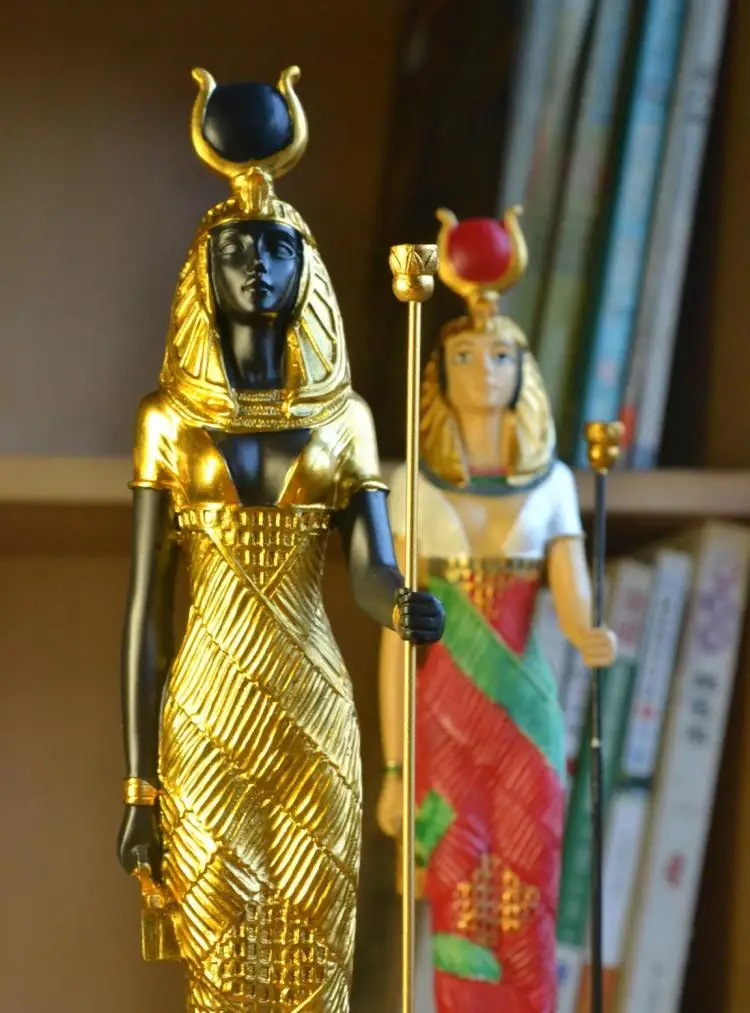 Egyptian Travel Sculpture Ornaments, Modern Ornaments, Simple Home Hall Decoration, Pharaoh Furnishings, Ancient Egyptian Legend