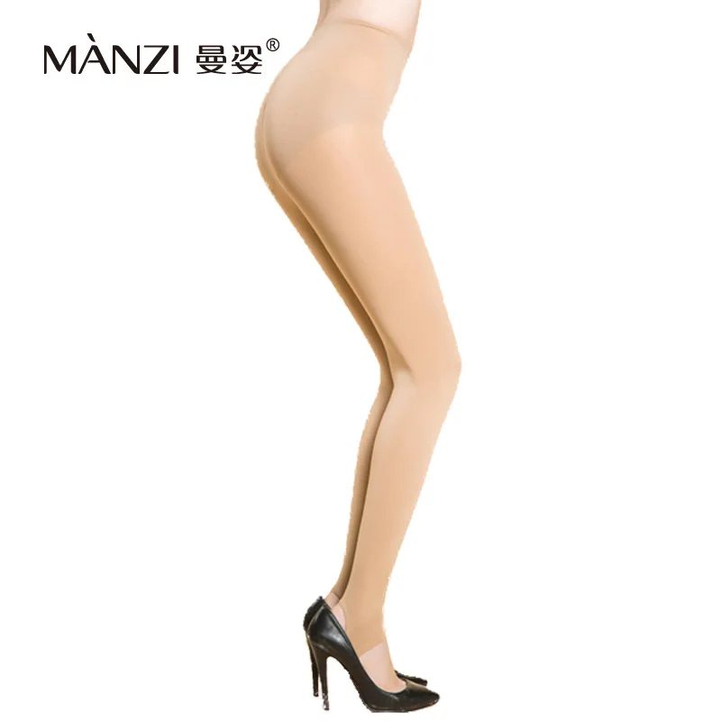 MZ27027 MANZI High quality Fashion Women\'s 200D velvet stirrup Spring   Autumn Winter tights pantyhose wholesale