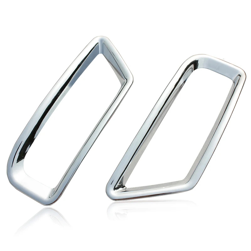 For Peugeot 3008 2013 2014 2015 ABS Chrome Rear Fog Lamps cover Trim Car accessories Styling 2pcs