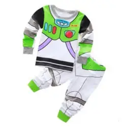 2019 Kids Boy Cosplay Buzz Light year Cowboy Woody Costumes Pajamas Movie Toy Store Buzz Light year Costume Halloween Christmas