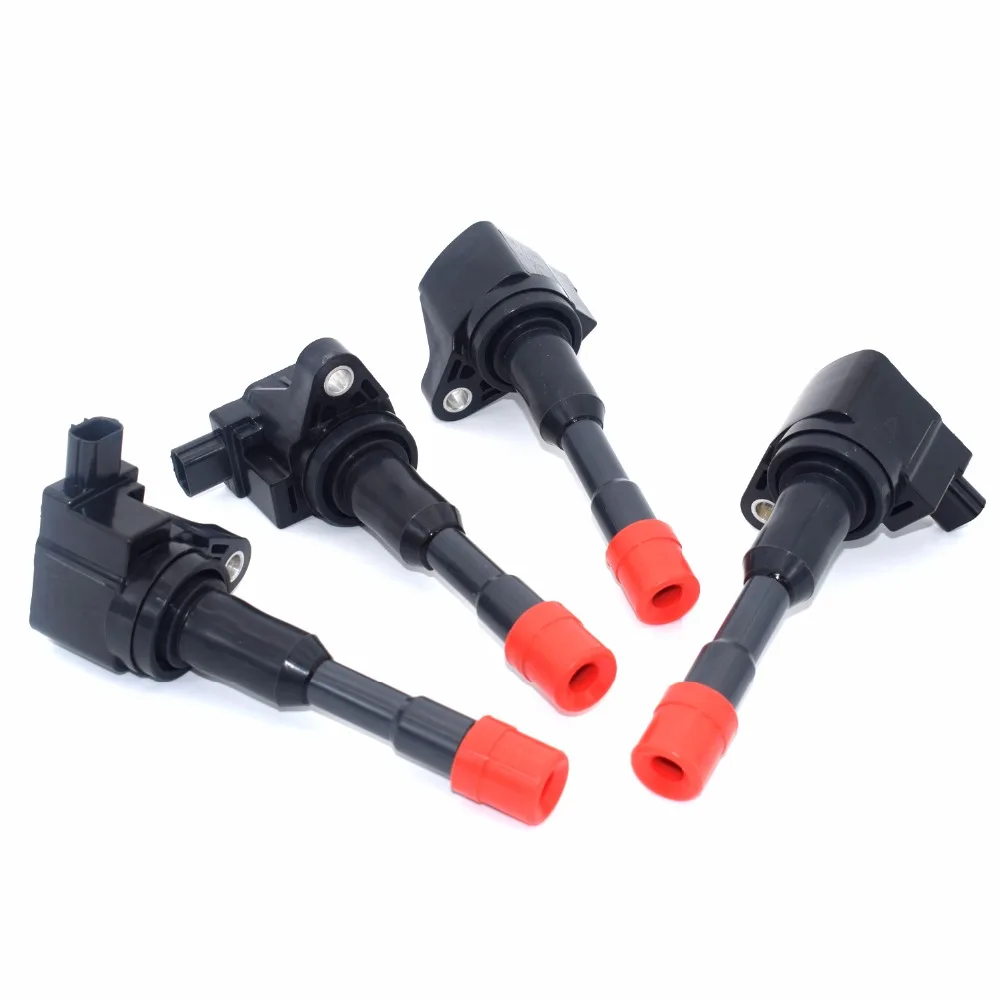 ANZULWANG 4PCS 30521-PWA-003 CM11-108 Ignition Coil For Honda Civic Hybrid MX 2003 2004 2005 2006 2007 2008 2009 2010 2011