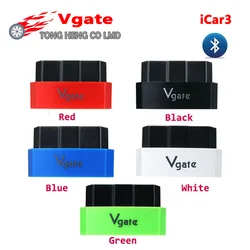 Wholesale Vgate iCar3 Bluetooth WIFI ELM327 WIFI OBD2 OBD2 ELM 327 iCar 3 WIFI Diagnostic Interface For Android PC