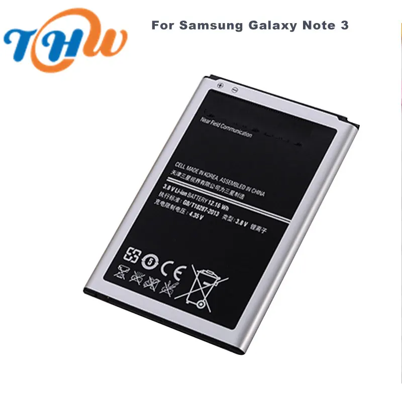 charging mobile phone batteries for Samsung Galaxy Note 3 3.8V 3200mAh Backup Replacement Electronic Batteries DC034