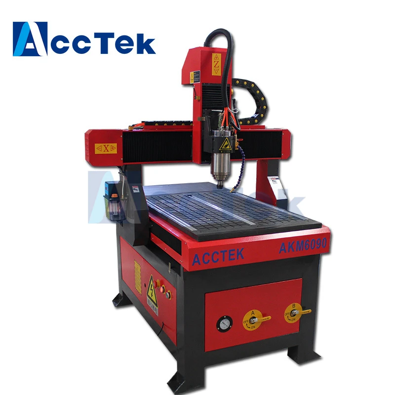 2022 رخيصة الصين AccTek 6090 باستخدام الحاسب الآلي أجهزة التوجيه ثلاثية الأبعاد/مصغرة نحت جهاز التوجيه باستخدام الحاسب الآلي