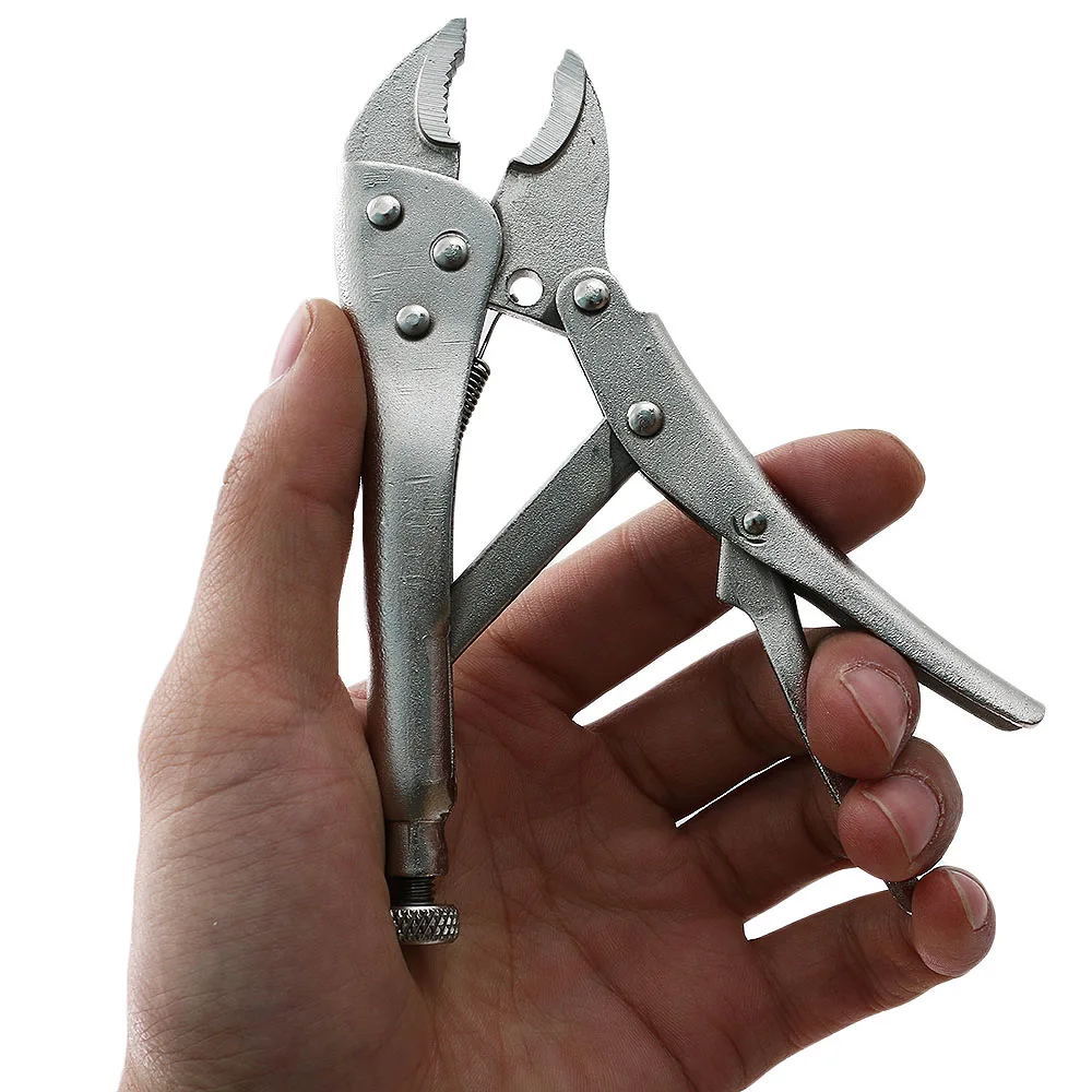 Adjustable 5\'\' Pro Straight Jaw Lock Locking Mole Plier Vise Vice Grips Pliers Welding Tools