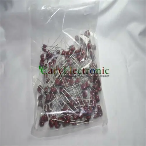 Wholesale 50pcs long lead New Silver MICA Capacitors 510pF 500V for tube audio guitar amps tone DIY parts free shipping