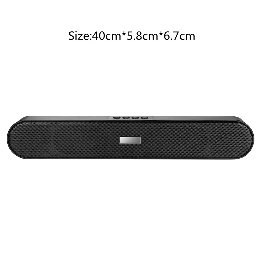 Fast Send Speaker Bluetooth 5.0 Soundbar FM Portable Subwoofer Wireless Speakers Sound bar AUX Home Theater Computer Speaker TV