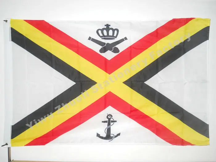 Belgium Naval Flag 90X150CM 3X5FT 100D Polyester Double Stitched High Quality Banner Ensign Free Shipping 2X3FT