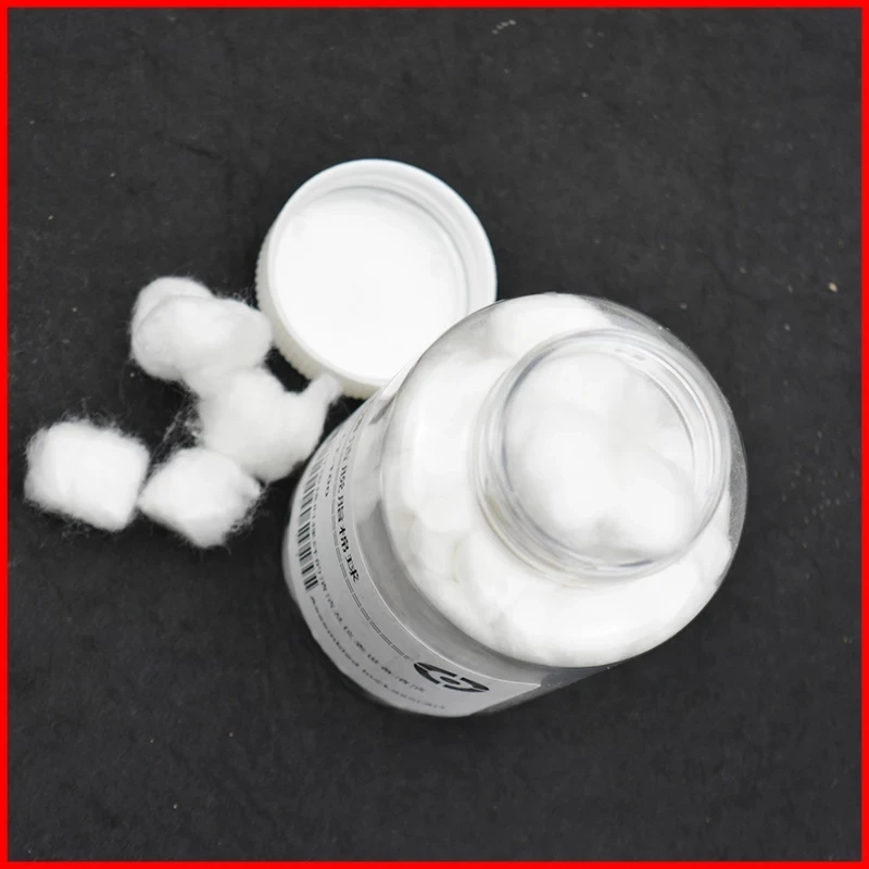 Álcool Bola De Algodão para Fibra Óptica, Limpeza Desengordurada, Fiber Fusion Splicing, Frete Grátis, 1 Garrafas, 2 Garrafas