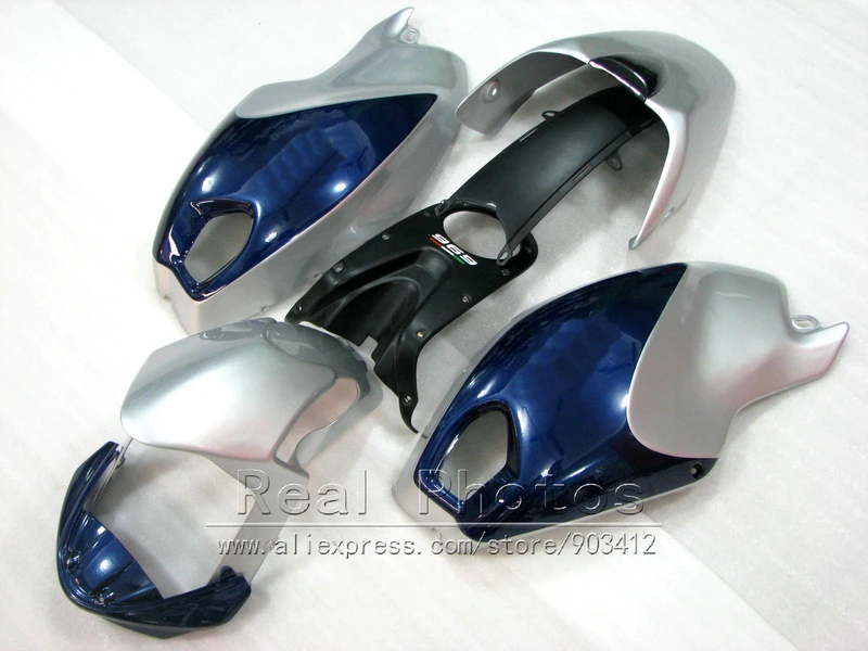 ABS injection bodywork fairing kit for Ducati monster 696 deep blue silver black fairings set monster 796 HR67