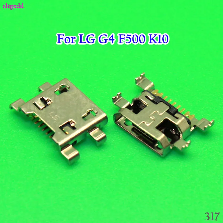 2X for LG k4 k7 K8 k120e k130e k121 2016 x210 x210ds ms330 ls675 micro mini usb charging port connector jack socket outlet jack