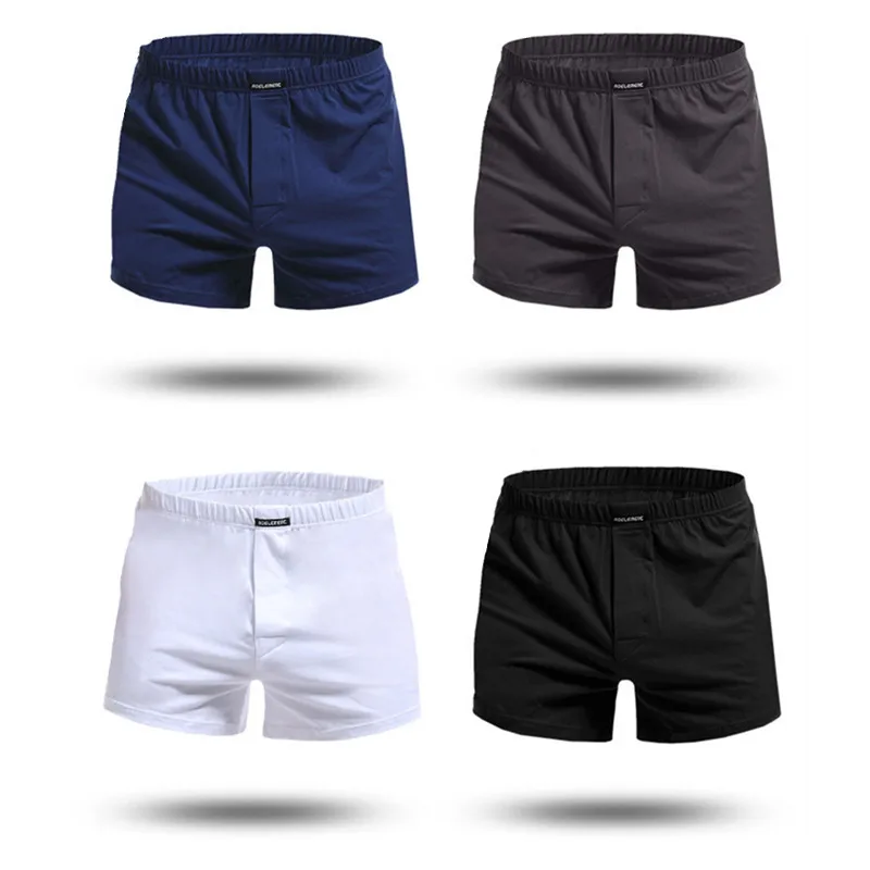 Brand Sexy Man Underwear Boxer Shorts Mens Trunks L XL XXL 3XL Male Cotton Slacks High Quality Home Sleepwear Underpants