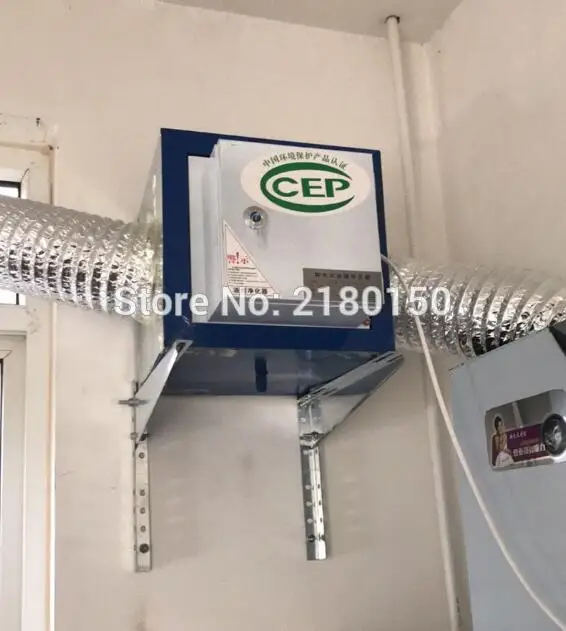Cucina/Hotel Fumi Purificatore Elettrostatico Olio-Fumo Purificatore D'aria con A Basso Rumore Ad Alta Tasso di Purificazione 4000 Volume di Aria