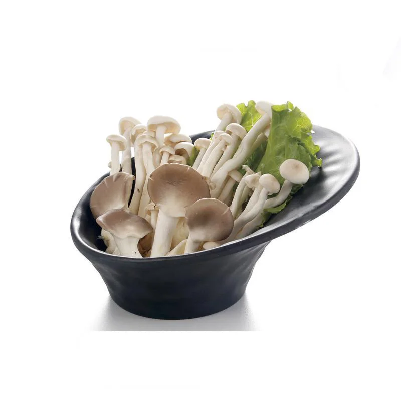 Black Frost Bowl Melamine Dinnerware Big Round Bowl Chain Restaurant A5 Melamine Bowls Melamine Tableware Noodle Bowl Wholesale