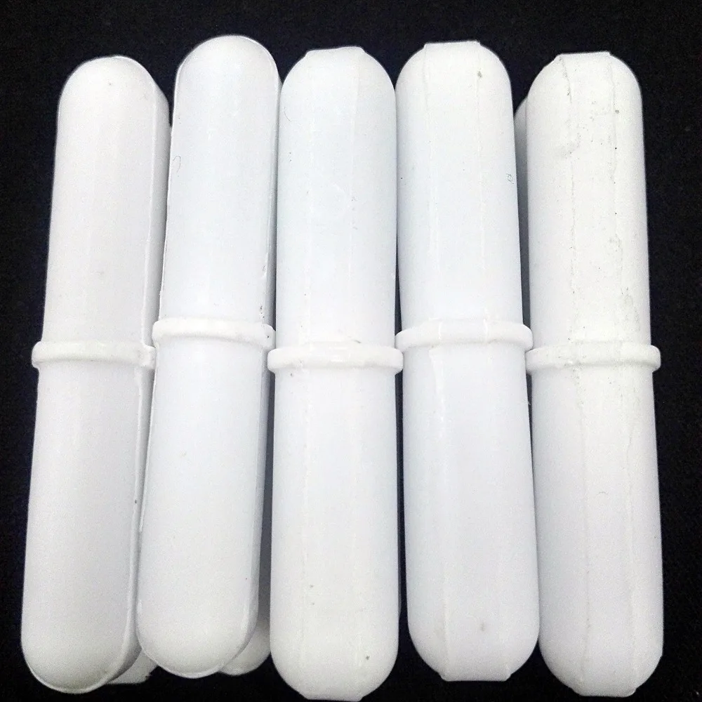 

B10x40mm Laboratory Magnetic Stirrer Mixer PTFE Stir Bars Stirring Rod Type B ,10 pcs