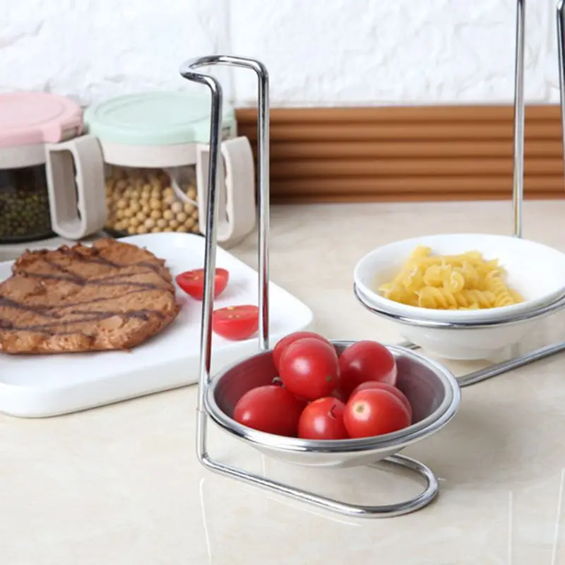 Cucchiaio in acciaio inossidabile supporto per coperchio supporto verticale portaoggetti organizzatore di pentole accessori da cucina utensili da cucina