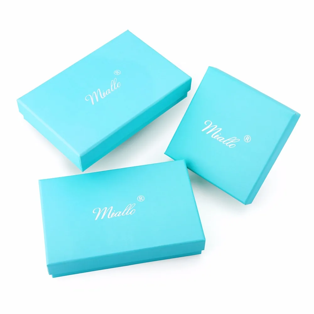 Miallo Luxury Special Gift Box 12*12*3.5 cm & 17.5*11.3.5 cm for Hair Comb/ Hairpins/ Headband