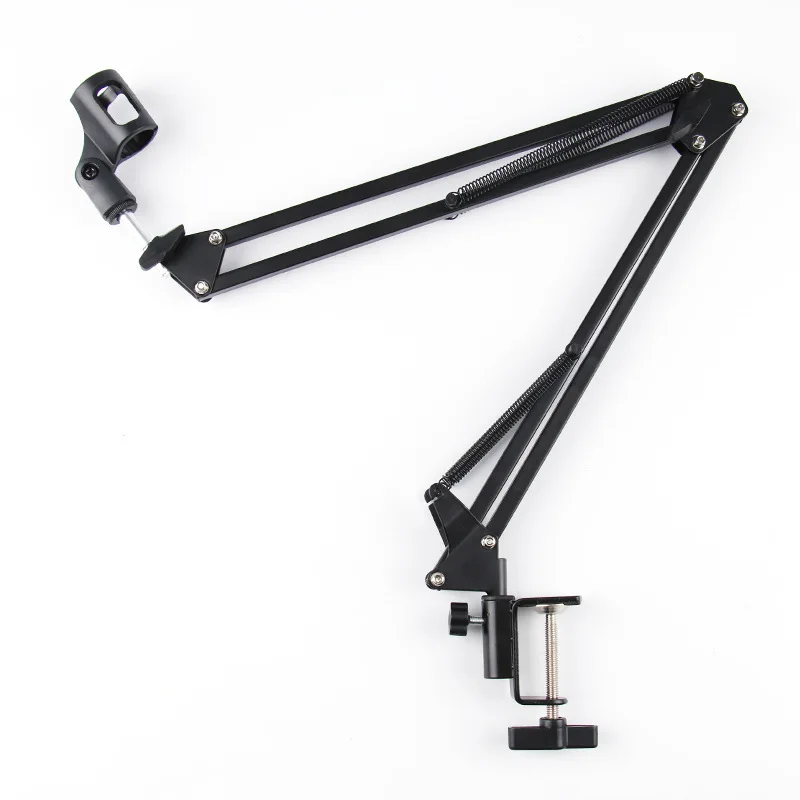 

Mic Stand Movable cantilever bracket Microphone telescopic bracket Adjustable desktop microphone stand