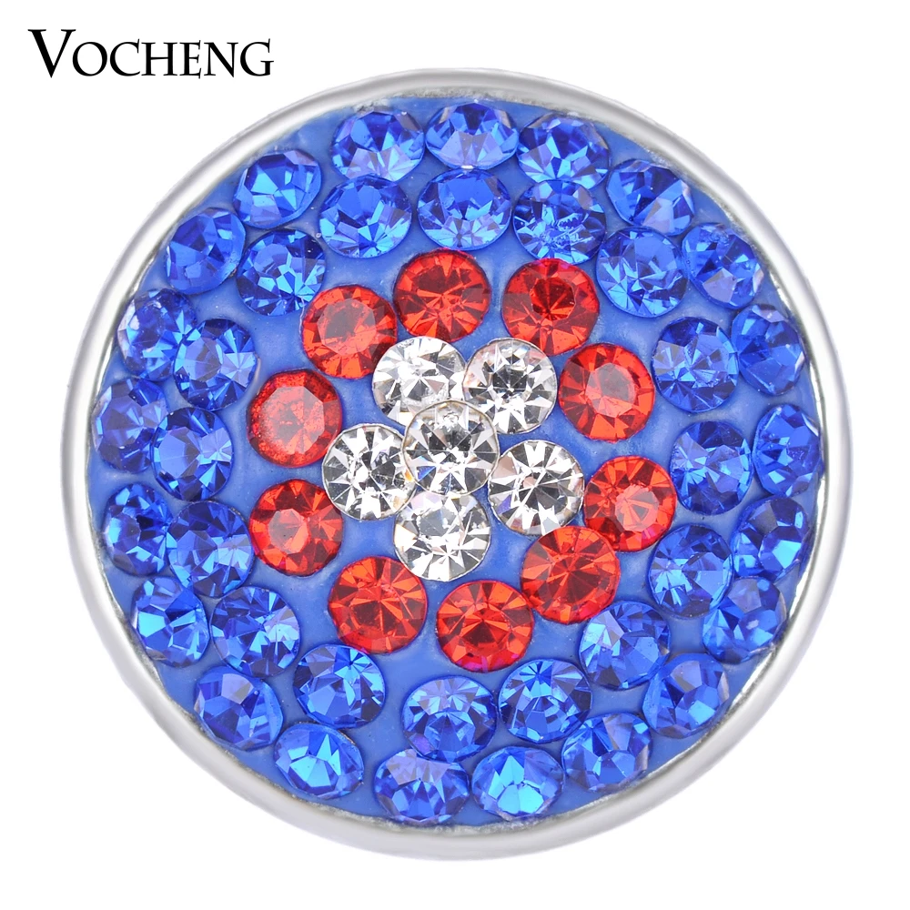 Vocheng Ginger Snaps 18mm 16 Colors Dot Clay Charms Jewelry Vn-1610