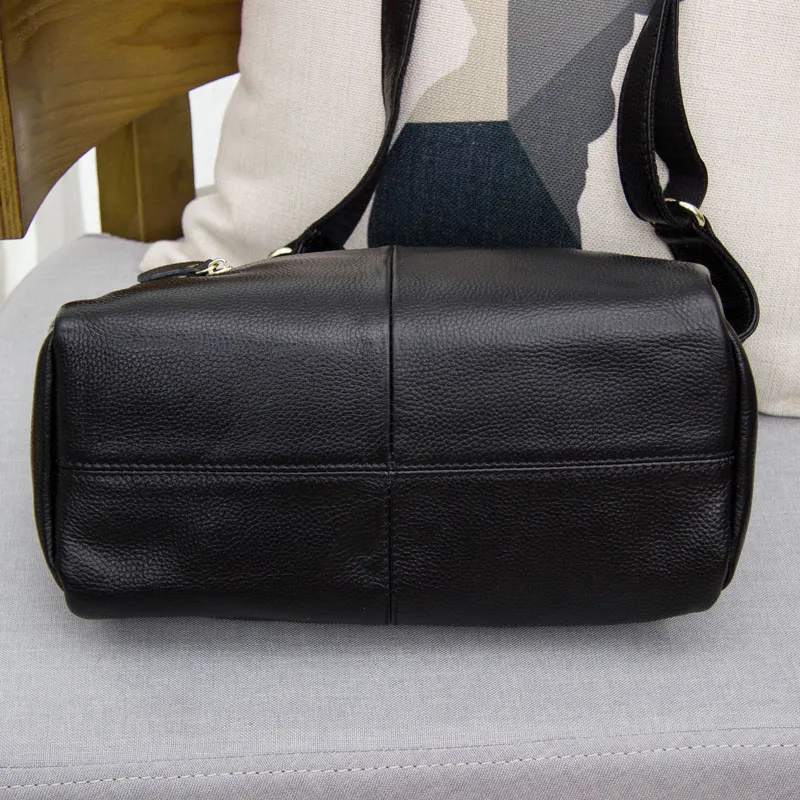 Delle Donne Del Cuoio Genuino Borse a Spalla Moda Borsa con Tracolla per Le Donne di Grandi Dimensioni Tote Della Borsa Del Sacchetto Del Messaggero