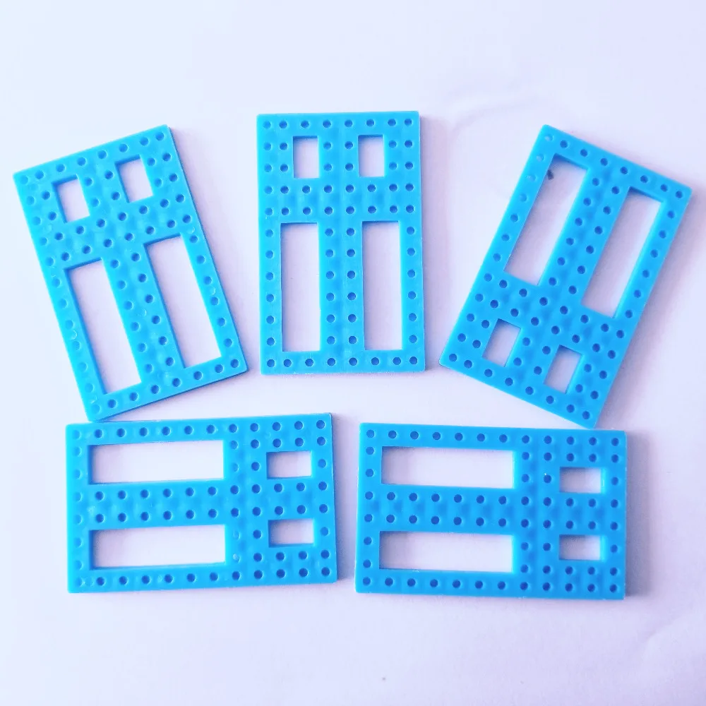 5pcs Sale K992b DIY Model Making Parts Multi-holes Plastic Thin Pieces Free Europe Shipping