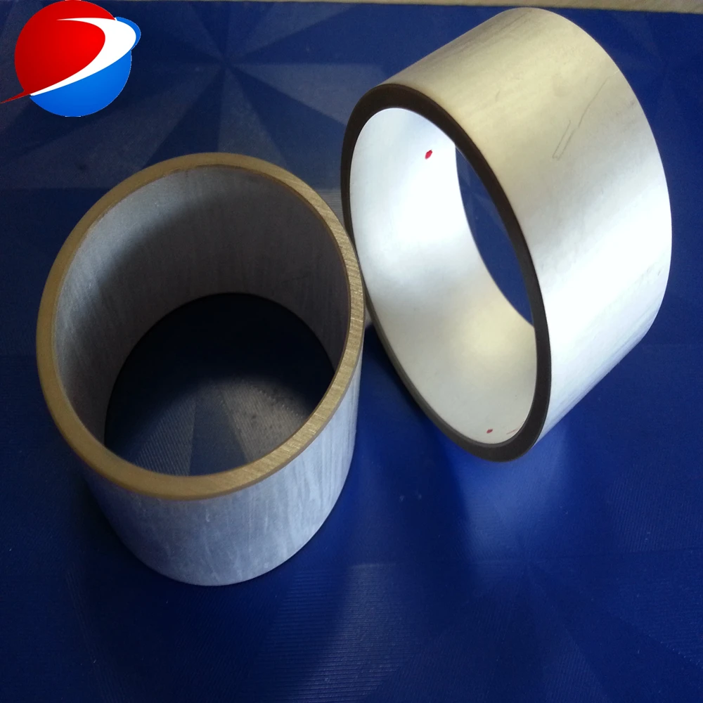 China Supply Tube Piezoelectric Ceramics 51*44*20mm PZT Material Piezo Ceramics In Industry